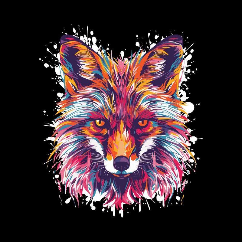 Fuchs Aquarell