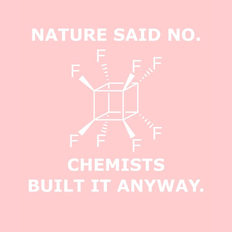 Perfluoro-Cuban Molecule – Chemie Science