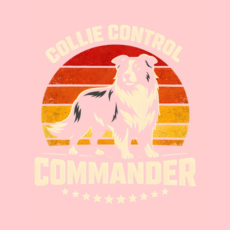 Collie Commando | Border Collie Retro