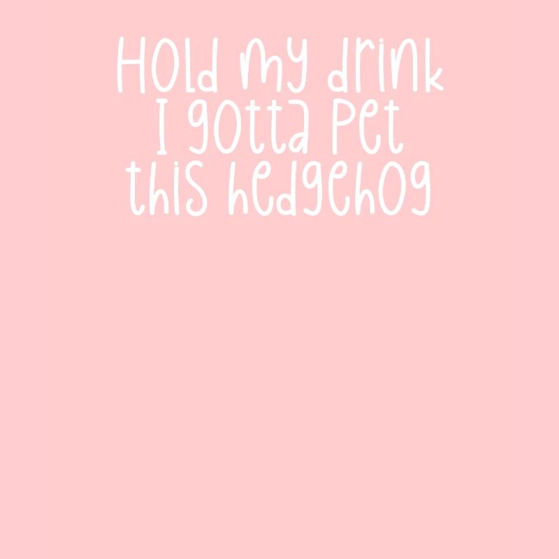 Je dois caresser ce hérisson