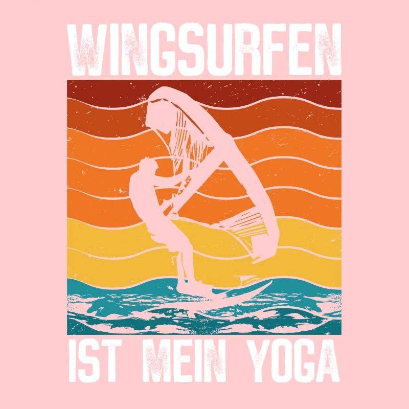 Wingsurfing Mann