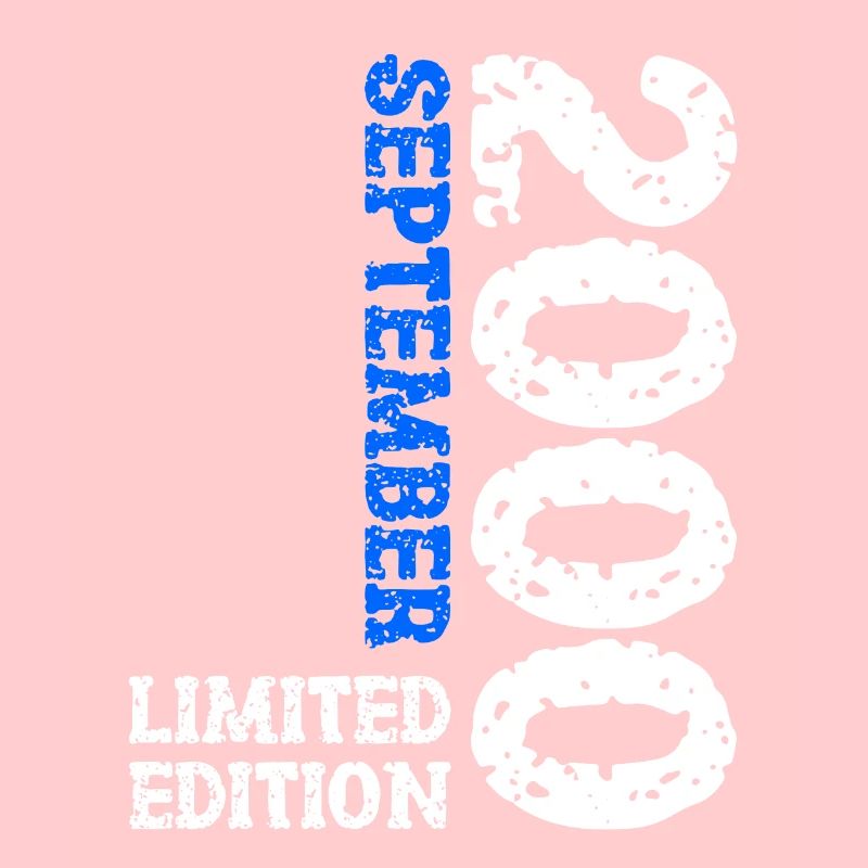 2000 Septembre Édition Limitée 23rd Birthday Deco