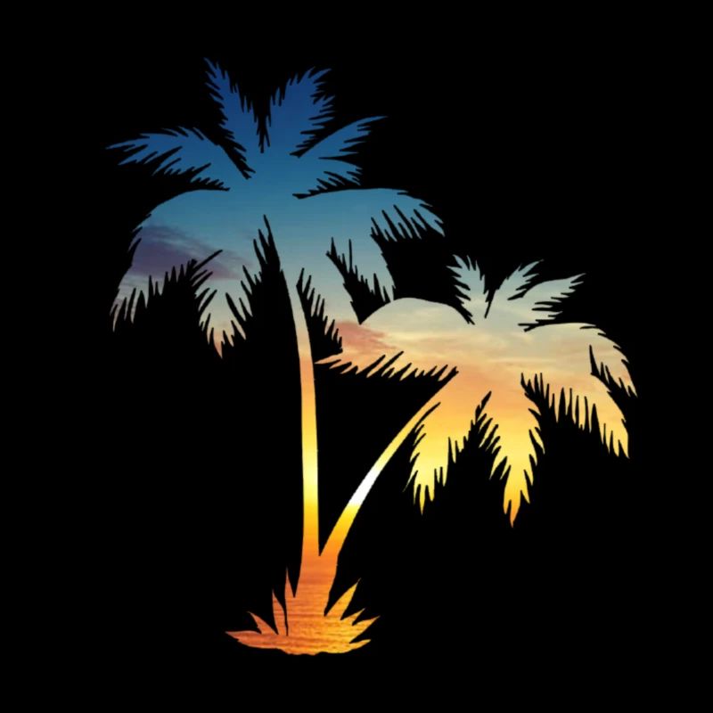 Summer palms