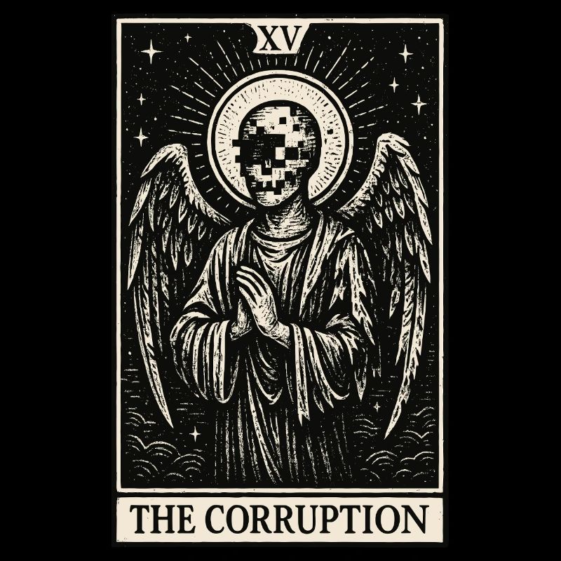 Tarot-Datenhortung: Der Engel der Verderbnis