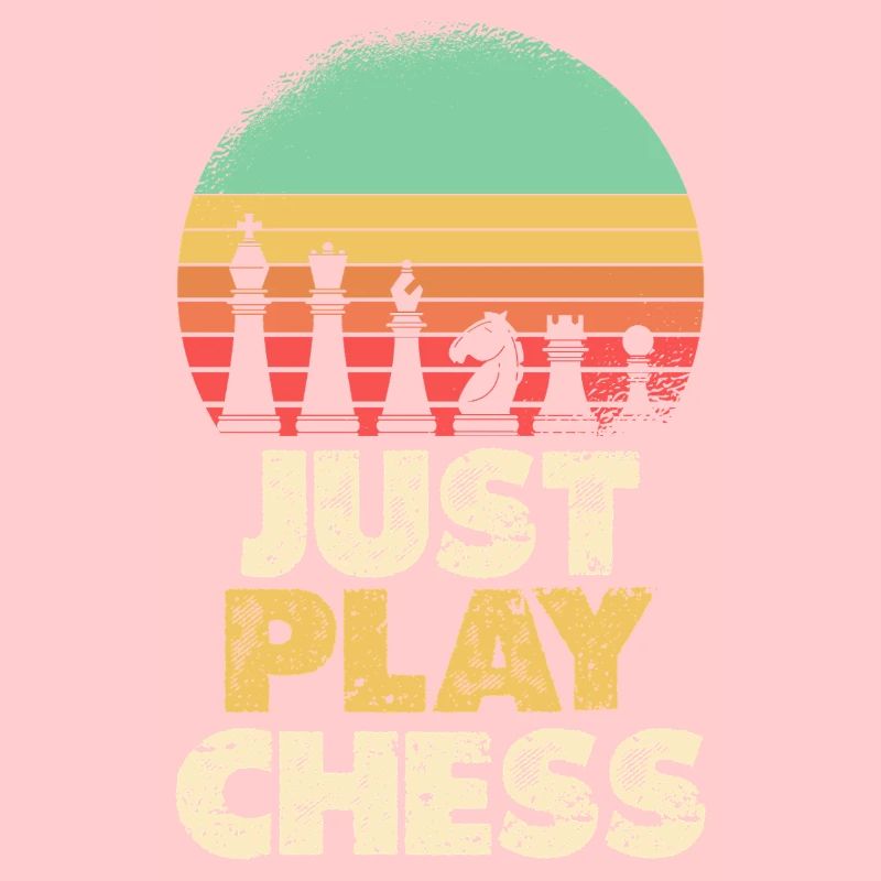 Jouez simplement aux échecs Retro Sunset