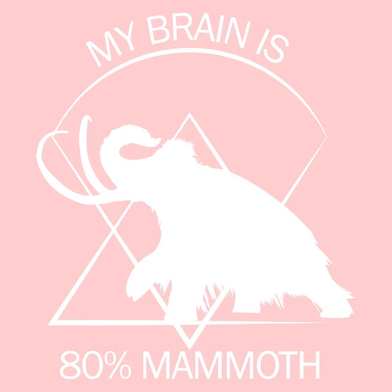 Funny Mammoth Stone Age Ice Age Design Prehistoric