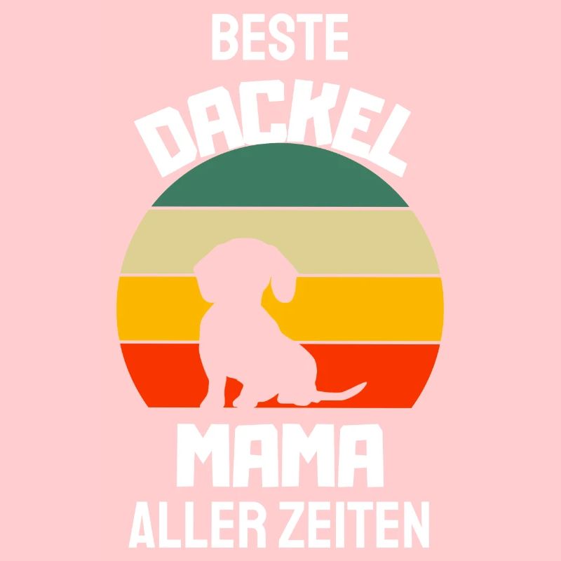 Retro Hunde Mama Dackel