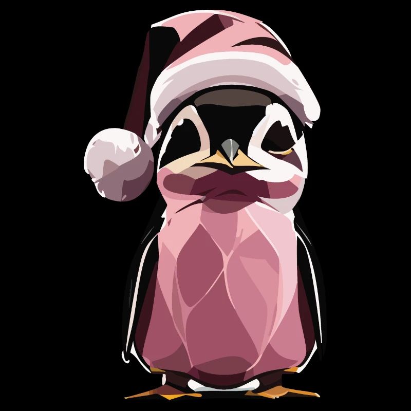 Pingouin de Noël