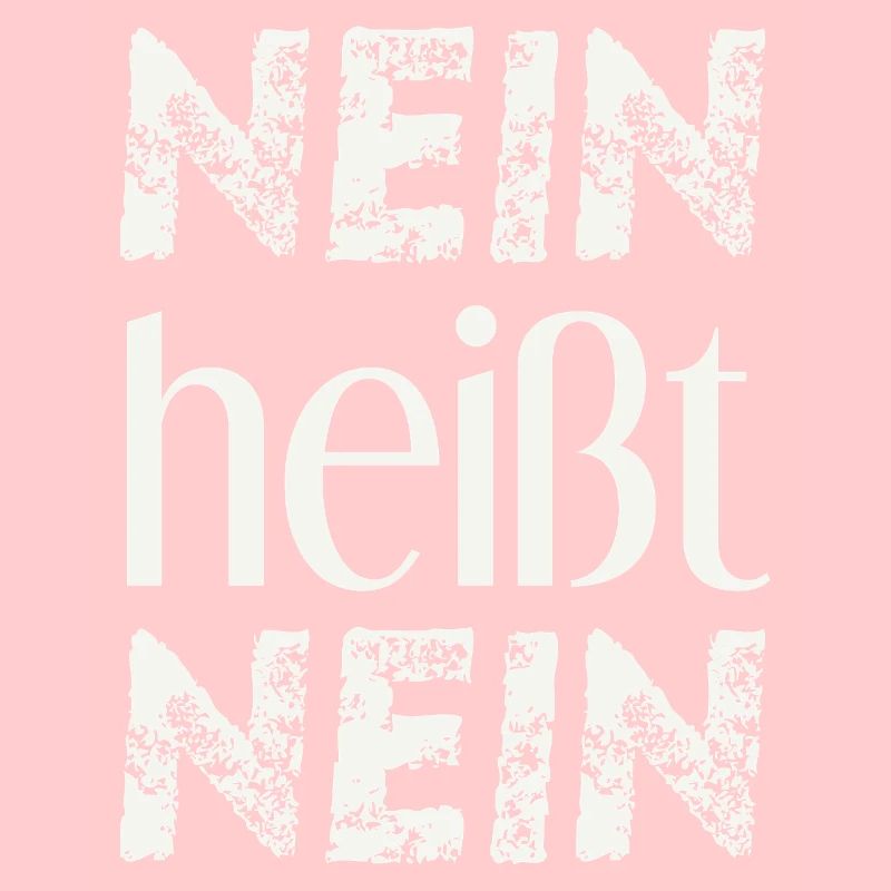 Nein heißt Nein Geschenkidee Feminismus Consent 