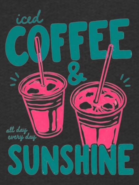 Sunshine Iced Coffee Vibes
