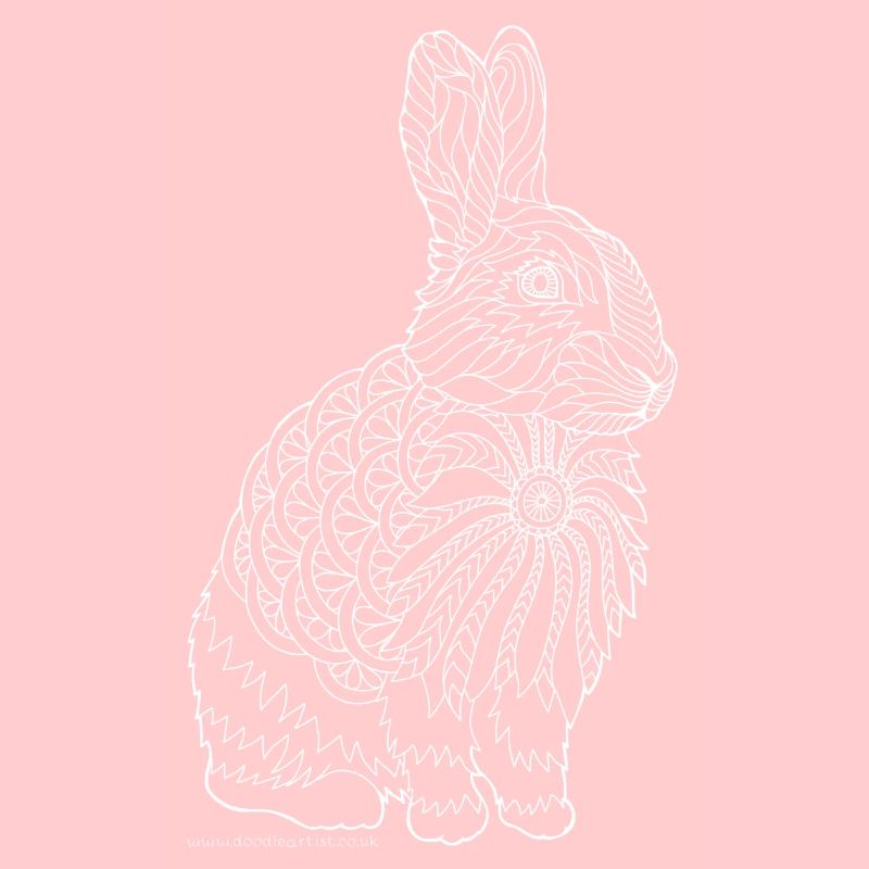 Rabbit design white