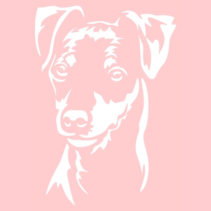Zwergpinscher Head "Black Edition"