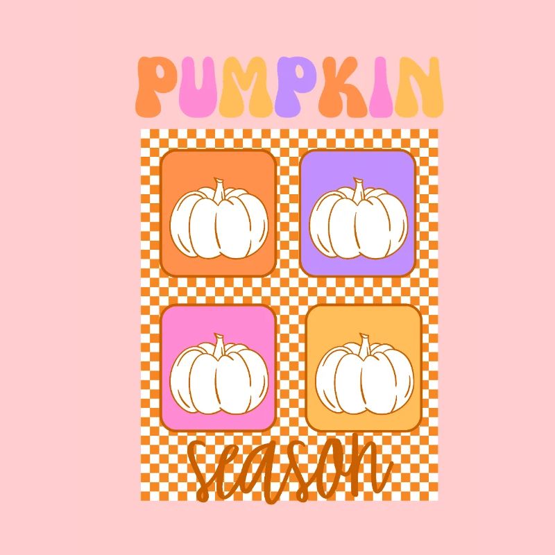 🎃 Saison des citrouilles – Style 🍂 rétro