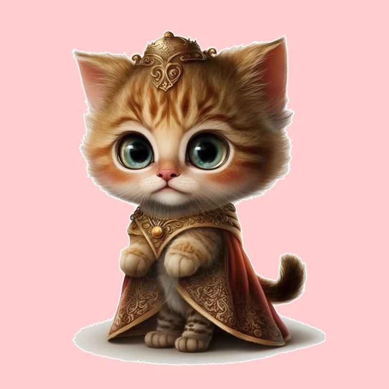 Princesse comme un chat