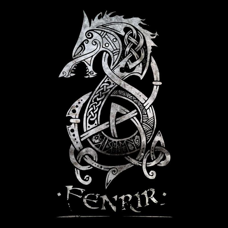 Fenrir Wolf - Oldstyle Walhalla Design