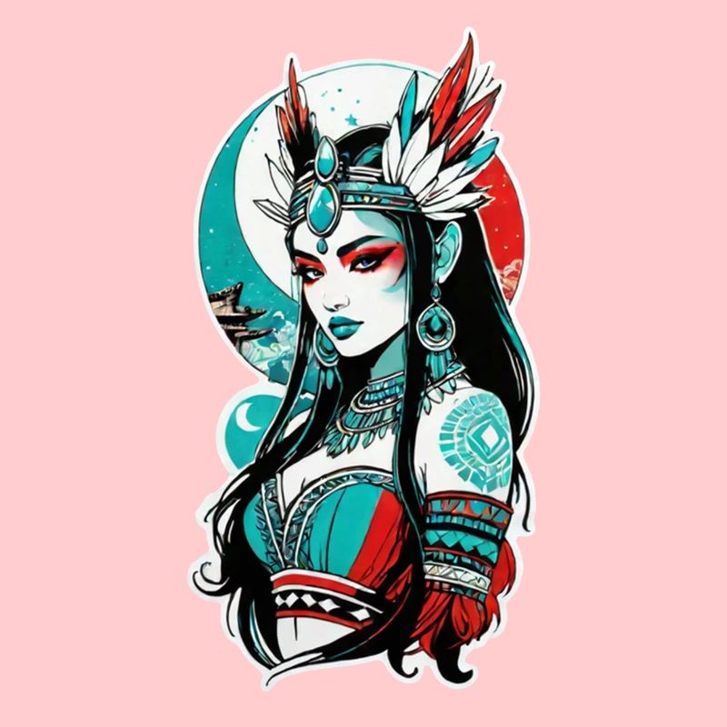 princesse indienne - aztek