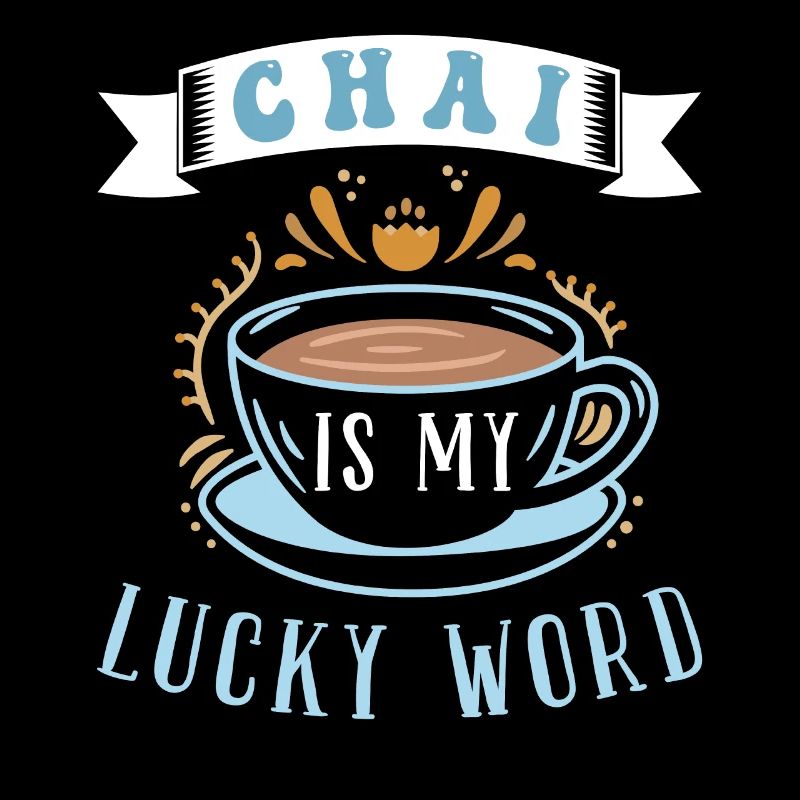 Chai Latte Tee trinken Teetrinker