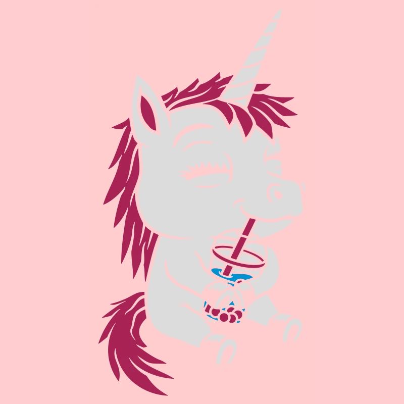 Getränk Boba Tee Einhorn
