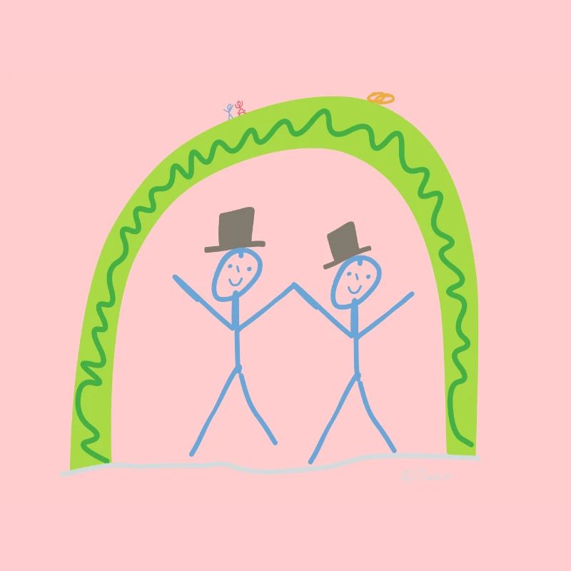 Homo Ehe Strichmännchen Gleichgeschlechtlich frei