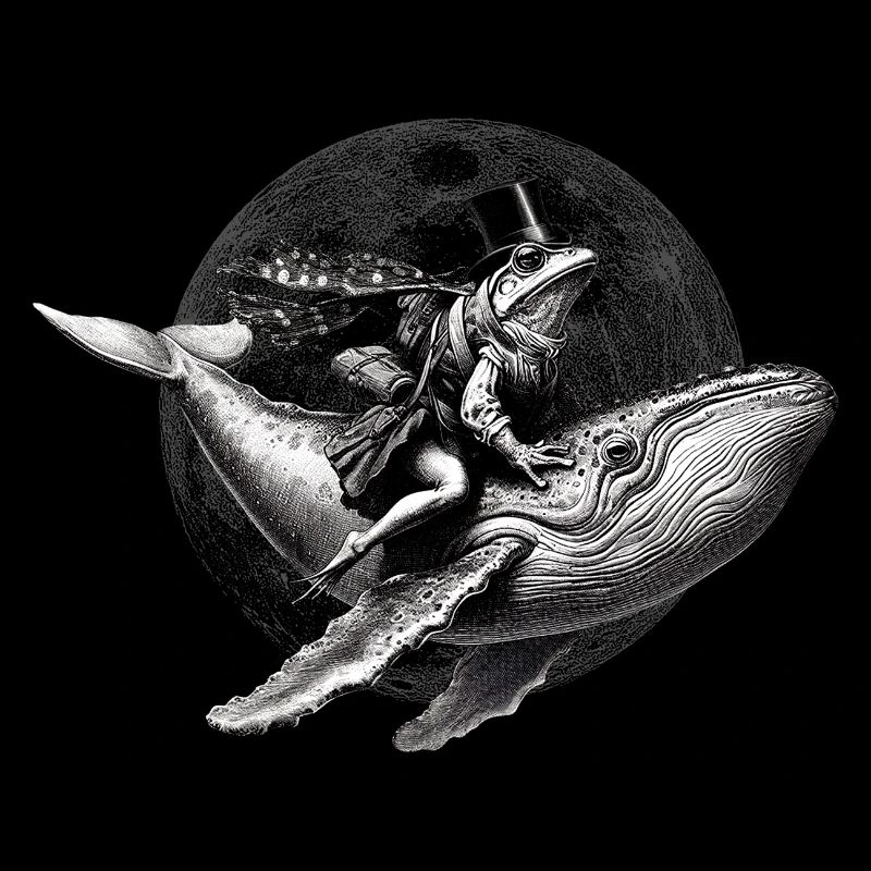 True Moon Love – Frog on Whale