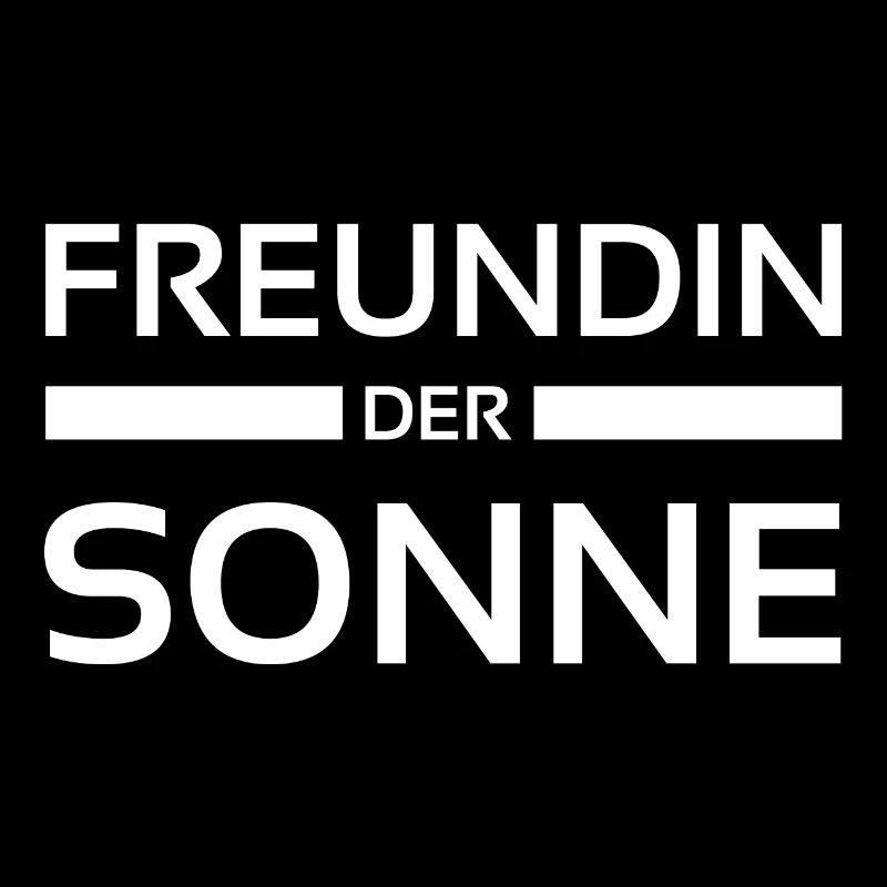 Freundin der Sonne Geschenkidee