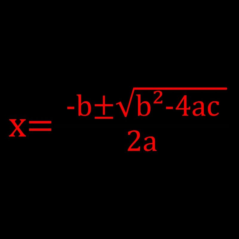 Quadratic Formula for Math class 2