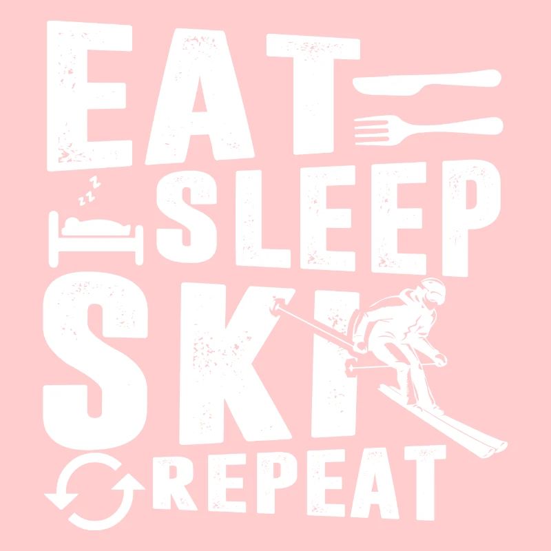 Eat Sleep Ski Repeat