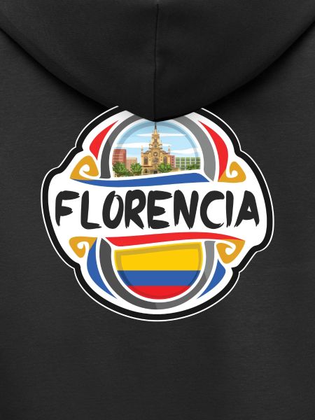 Florencia Colombia Flag Travel Souvenir Badge Stam