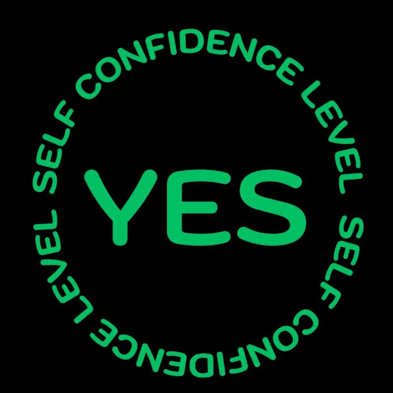 NIVEAU DE CONFIANCE EN SOI OUI vert