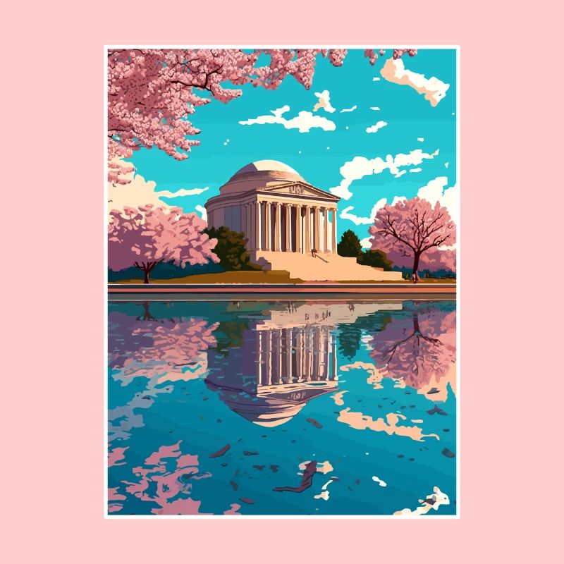 Jefferson Memorial Memorialwall Washington Dc