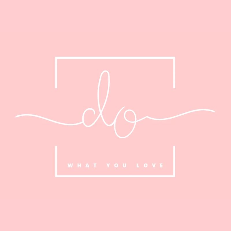 Fais ce que tu aimes - blanc