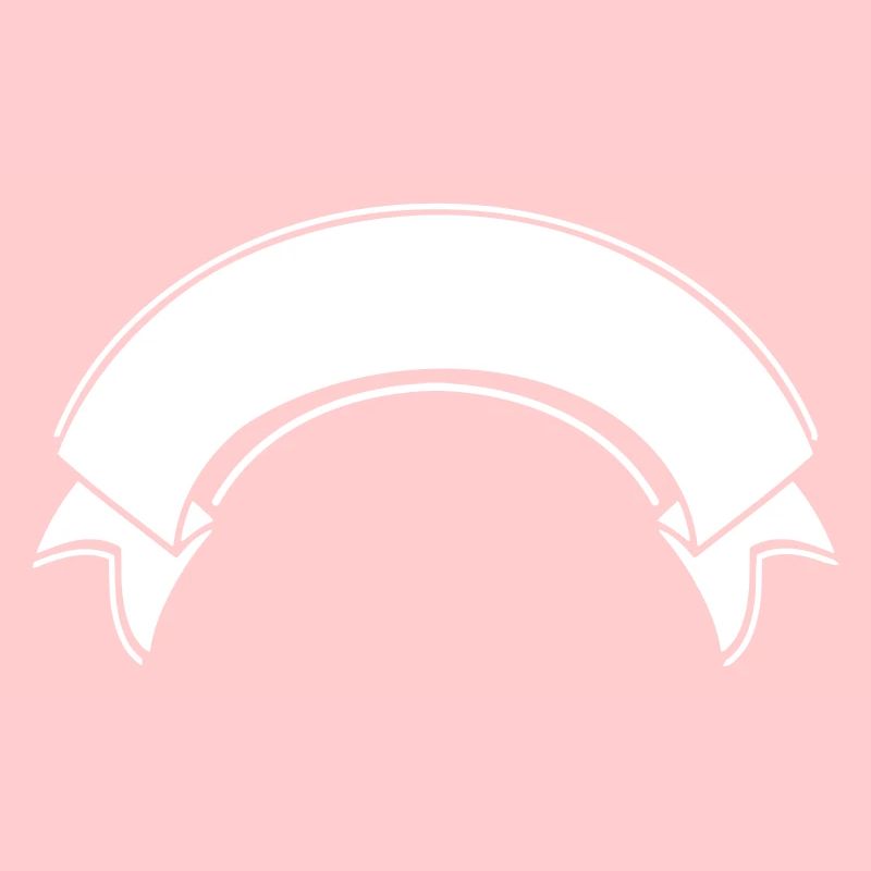 Bannière drapeau drapeau courbé