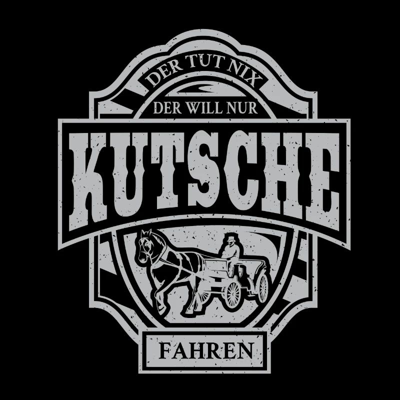 Kutschenfahrer Kutsche Pferd Pferdekutsche Idee
