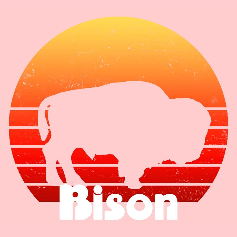 Bison Bison Buffalo Tshirt