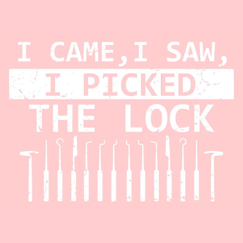 Lock Picking Schließtechniker Schlossdienst Design