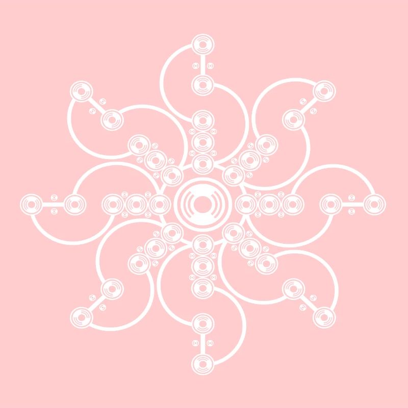 Kornkreis oder auch Crop circle genannt.