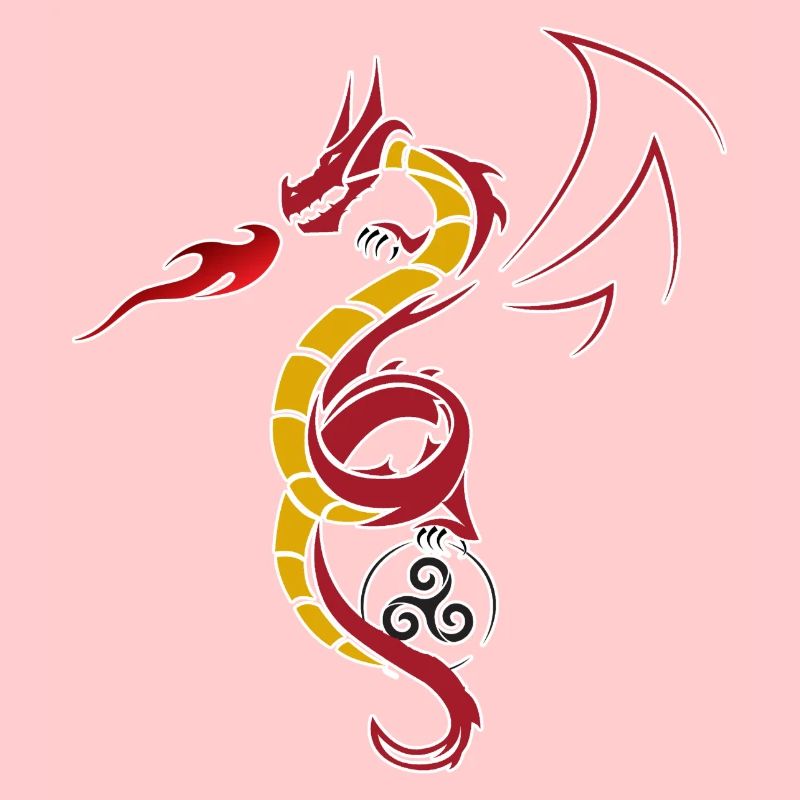Stammes-Drache