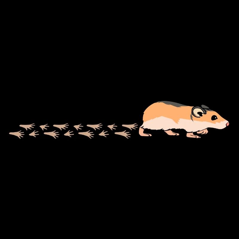 Pattes de pied mignonnes pour hamster et rongeur