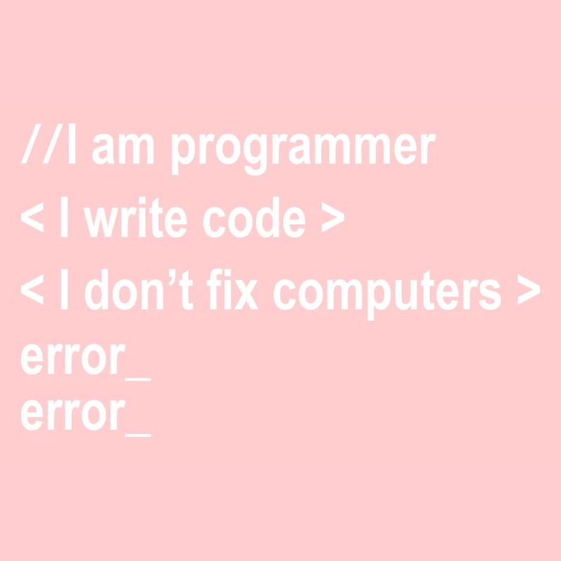Programmer ProgrammerS Computer Scientist
