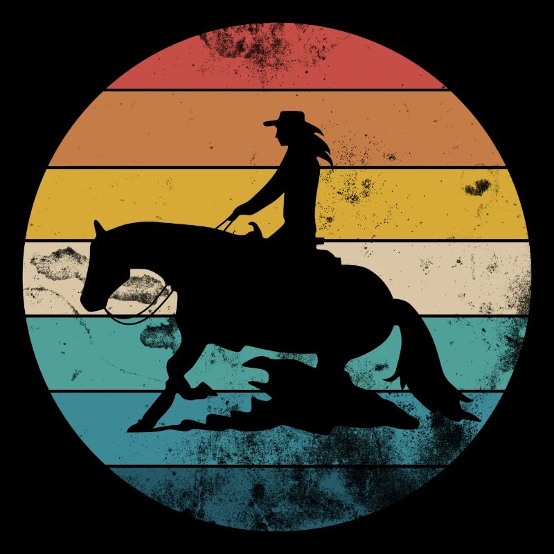 Sliding Stop Westernreiten Reining Geschenk