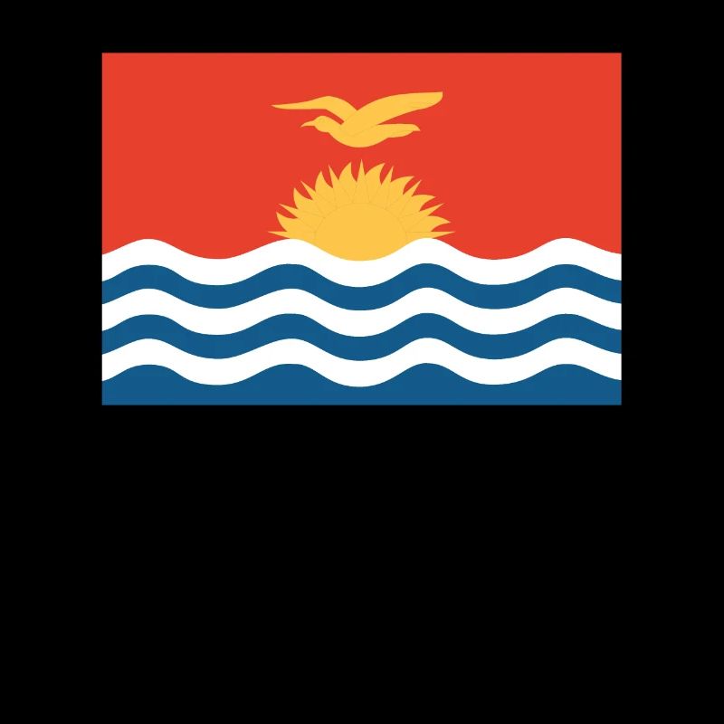 Official Kiribati Flag Gilbert Gilbertes Country