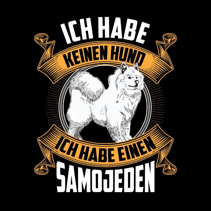 Ich habe einen Samojede Samojedenspitz