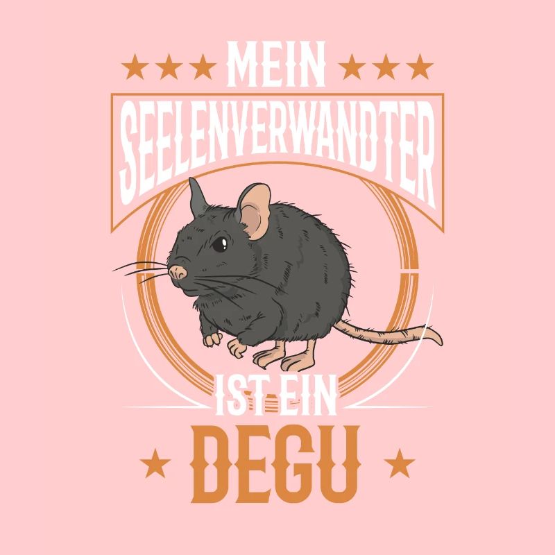 Degu est mon âme soeur Rat de compression