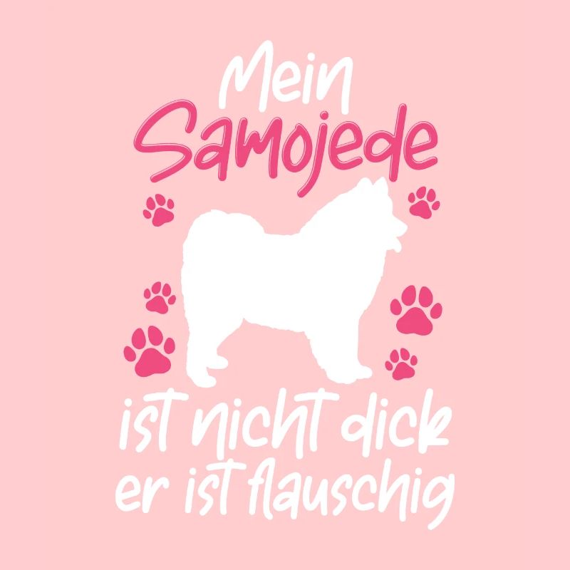 Samojede ist nicht dick Samojedenspitz Samojede