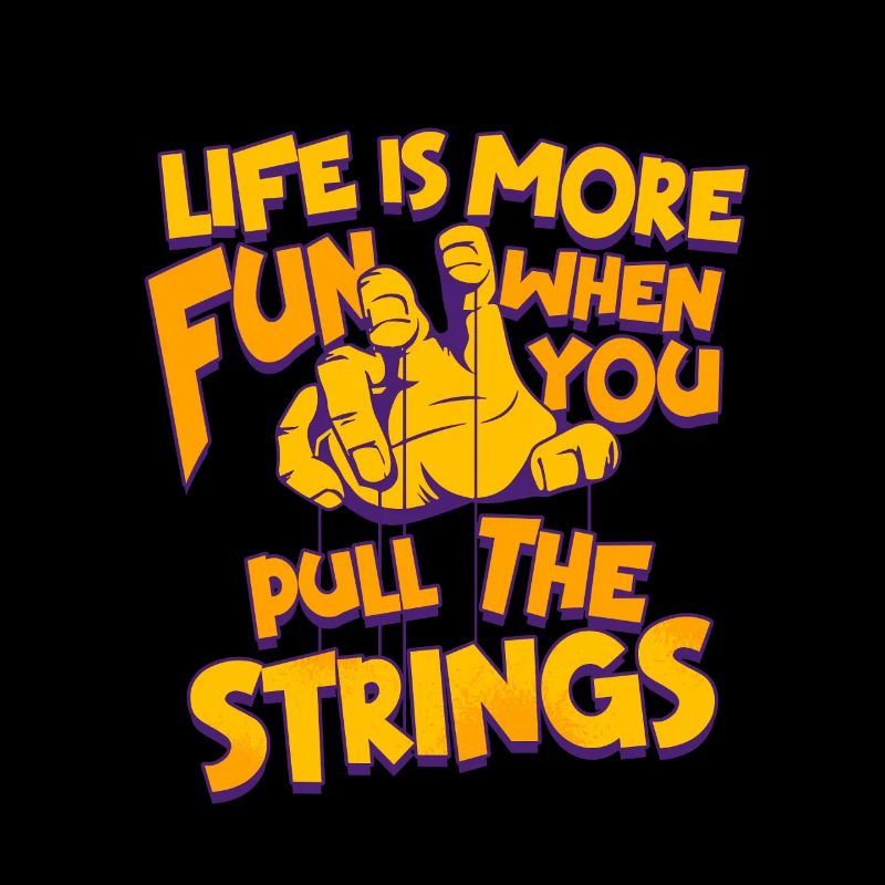 Puppenspieler Bauchredner Pull The Strings