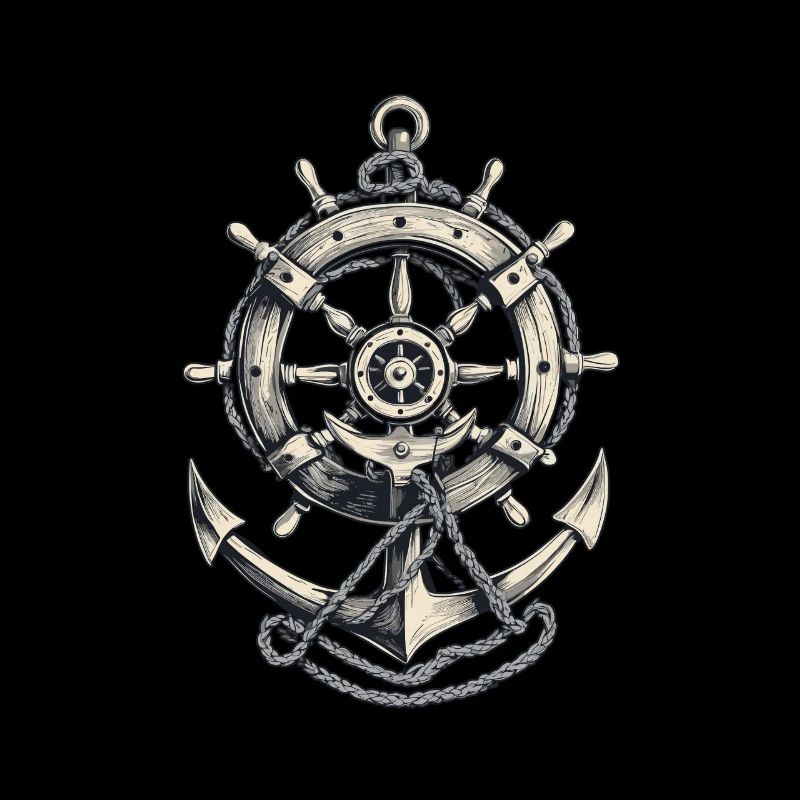 Conception du volant nautique et de l’ancre