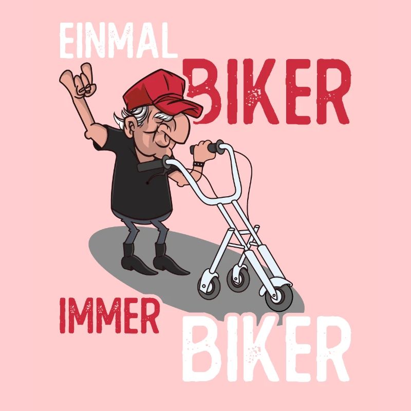 Einmal Biker Immer Biker Opa Pension Rentner