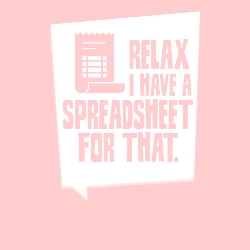 Entspannen Dich Habe Ein Spreadsheet Tabelle