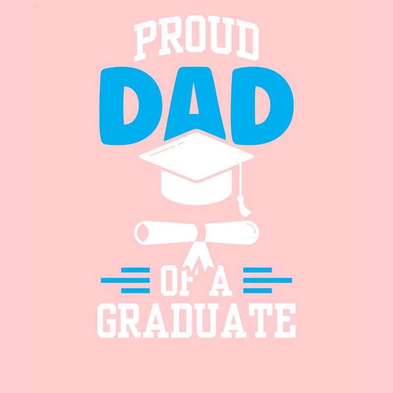 Stolzer Vater Eines Absolventen Abschluss