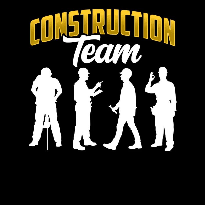 Équipe de construction Travail d’équipe Chantier de construction Travailleurs de la construction